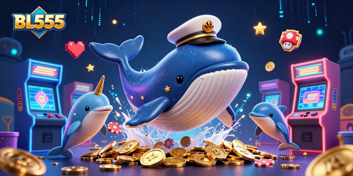 Experience thrilling games and promotions at BL555 while enjoying a sea of coins and excitement.