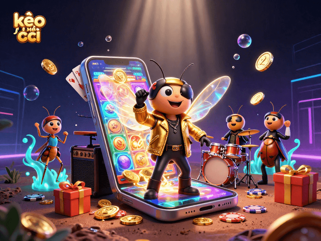 Win with kèo nhà cái as a cicada rock star delivers an electrifying casino vibe