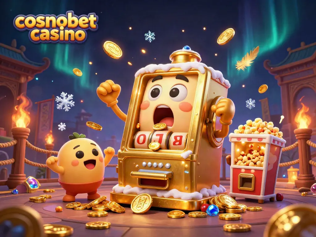Experience thrilling gameplay at Cosmobet casino with exciting jackpots and cheering slot machines.