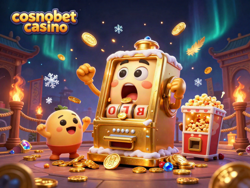 Experience thrilling gameplay at Cosmobet casino with exciting jackpots and cheering slot machines.