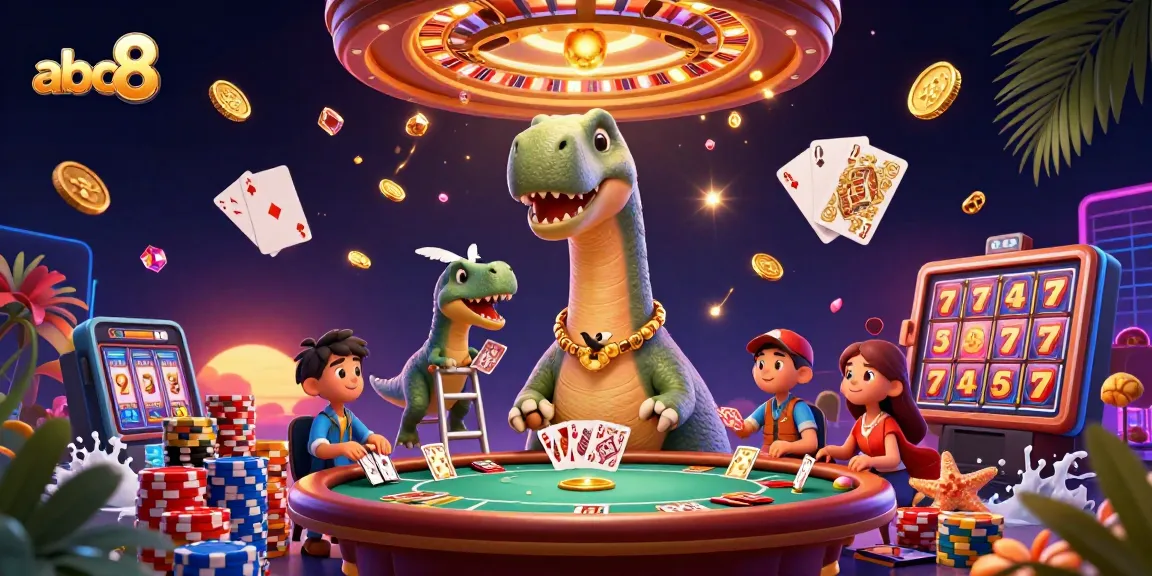 Experience the excitement of abc8 casino games with dynamic characters and vibrant elements!