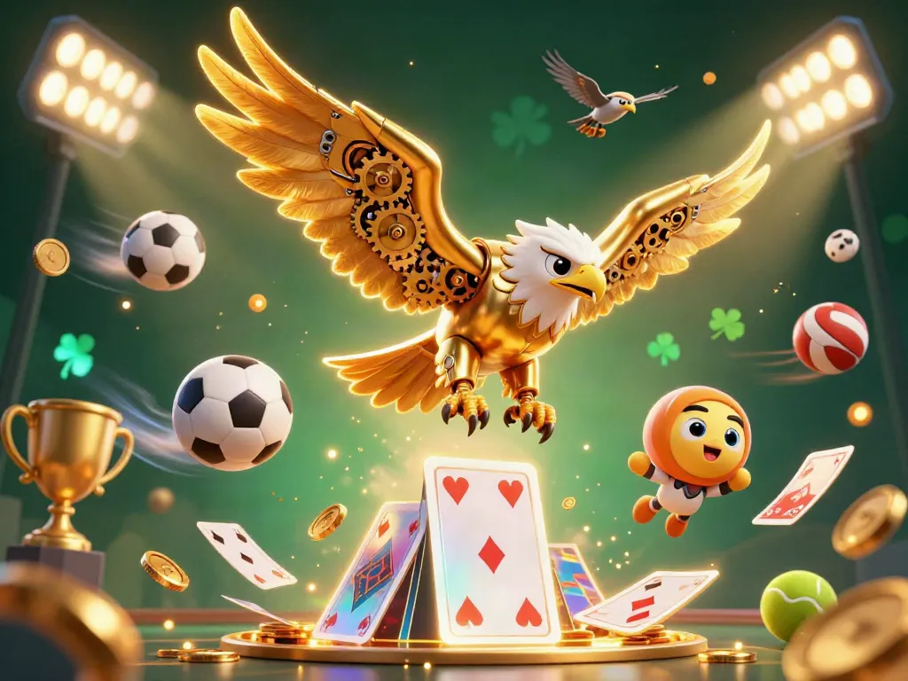 Engage in the thrilling c168 gaming experience with a stunning 3D representation of sports and casino elements.