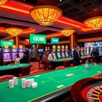 Go88 vibrant casino scene with players engaging in exciting games and promotions.