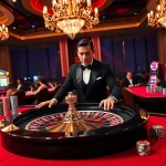 Engage with the thrilling MB66 đăng nhập experience at a vibrant casino roulette table, showcasing excitement and strategy.