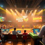 DAGA live chicken fighting platform showcasing thrilling gameplay on dagawin.live.