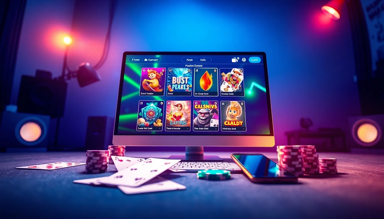 Engaging online gaming interface at topgamebaidoithuong.mx showcasing card games and vibrant graphics.