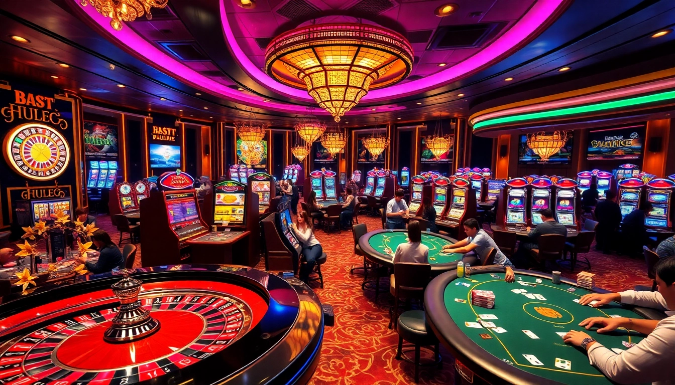 Experience the thrill of 888NEW COM in this vibrant casino gaming atmosphere.